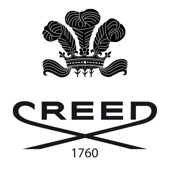 Creed fragrances logo.