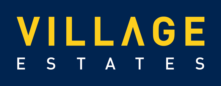 Village Estates, real estate company based in Hertfordshire, logo.