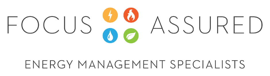 Focus Assured energy management specialists logo.