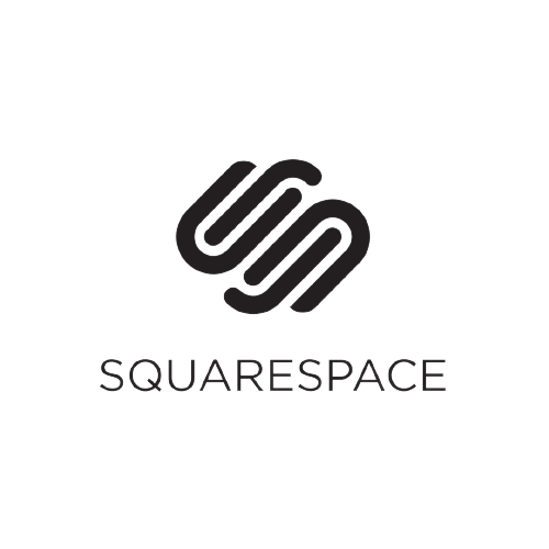Squarespace website and domain hosting logo.