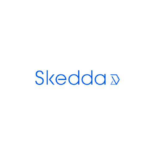 Skedda, booking system app, logo.