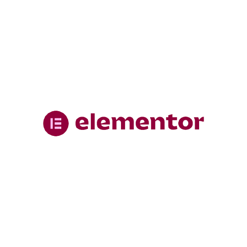 Elementor, WordPress page builder, logo.