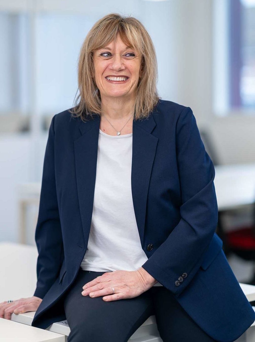 Amanda Hershman from Twenty-Two Business Support and Development with a cheeky smile